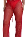 SAÍDA DE PRAIA CALÇA TELA ARRASTÃO VERMELHO M403 - 3