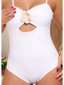 MAIÔ FLOR BRANCO COLEÇÃO BEACH GLAM - 3