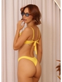 BIQUÍNI ARO INTEIRO CALCINHA ASA DELTA AMARELO COLEÇÃO PUNTA CANA - 2