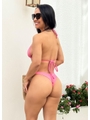 BIQUÍNI CORTININHA CALCINHA ASA DELTA ROSA SECO COLEÇÃO BASIC VAN03 - 2