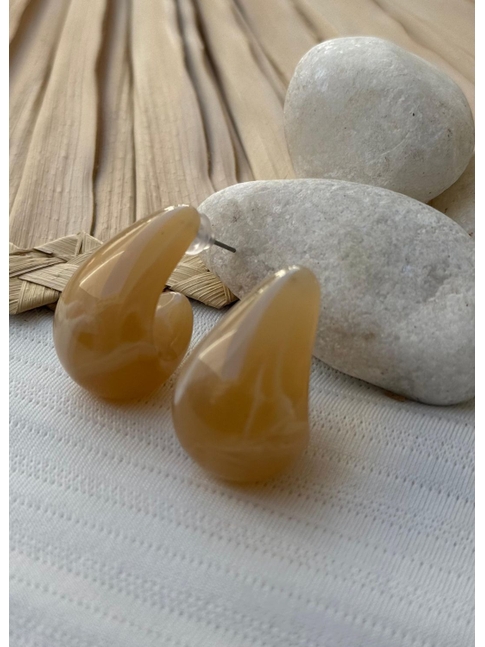 ACESSÓRIO DE PRAIA BRINCO ESFERA NUDE