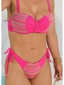 BIQUÍNI TOP CALCINHA DE AMARRAR ROSA COLEÇÃO ÁGUA DE COCO M634 - 3