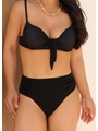 BIQUÍNI MEIA TAÇA CALCINHA ALTA PRETO COLEÇÃO FRUIT - 3