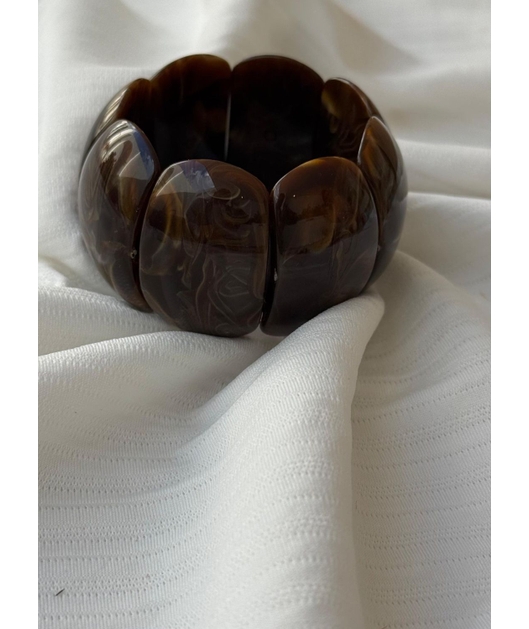 ACESSÓRIO DE PRAIA PULSEIRA MARROM