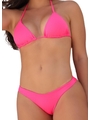 BIQUÍNI CORTININHA CALCINHA ASA DELTA ROSA NEON COLEÇÃO NEON COMB33 - 3