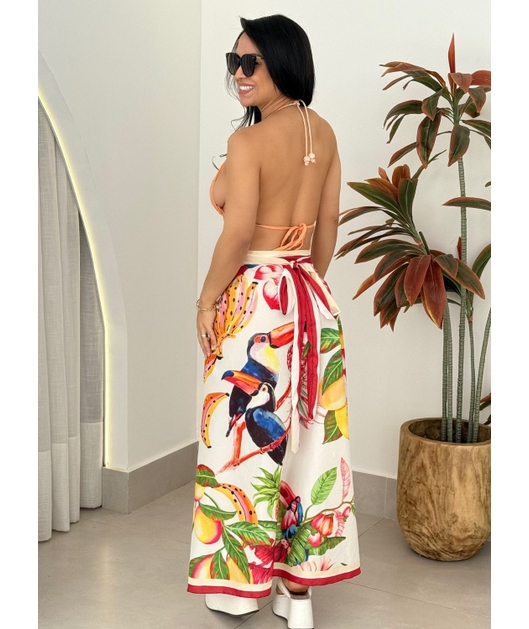 SAÍDA DE PRAIA PÁREO EXOTIC LK8423