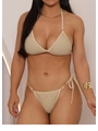 BIQUÍNI TOP CROCHÊ CALCINHA DE AMARRAR NUDE COLEÇÃO ILHABELA - 3
