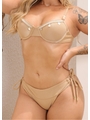 BIQUÍNI MEIA TAÇA GRIPIR CALCINHA DE AMARRAR NUDE COLEÇÃO TERRACOR - 3