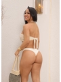 BIQUÍNI TOP V CALCINHA ASA DELTA NUDE COLEÇÃO BRISA - 2