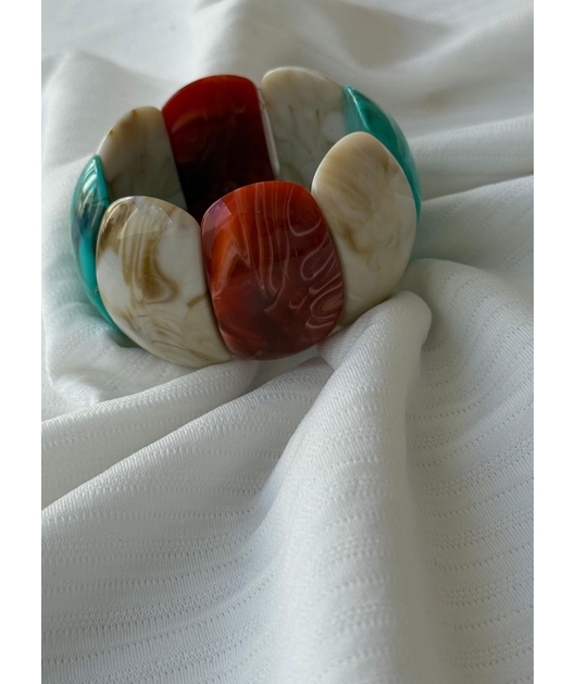 ACESSÓRIO DE PRAIA PULSEIRA COLORIDA AZUL