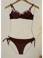 BIQUÍNI MEIA TAÇA GRIPIR CALCINHA DE AMARRAR MARROM COLEÇÃO TERRACOR - 4