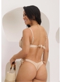 BIQUÍNI MEIA TAÇA ELOS CALCINHA DE AMARRAR NUDE COLEÇÃO MAREIA - 2