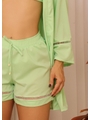 SAÍDA DE PRAIA KIMONO COM SHORT VERDE COLEÇÃO PUNTA CANA - 3