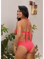BIQUÍNI TOP ARGOLA CALCINHA TALA CORAL COLEÇÃO ESSENCIA BORDADAS - 2