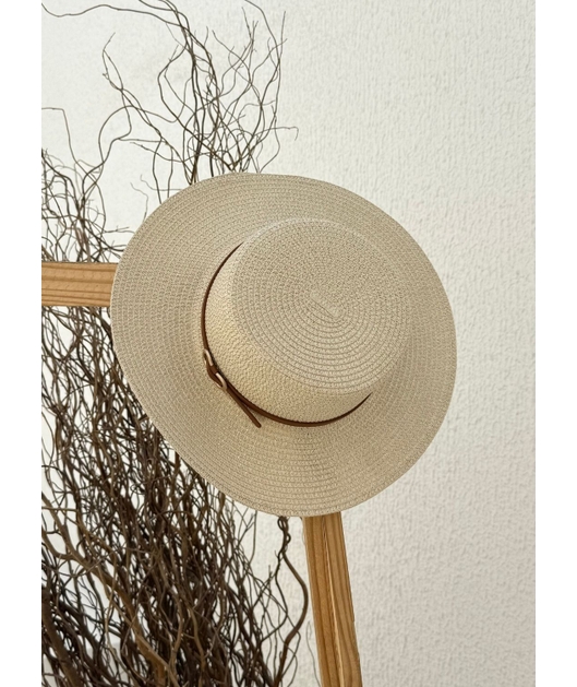 CHAPÉU DE PRAIA OFF WHITE SERENO 