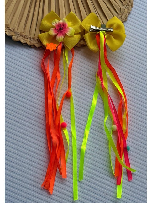 ACESSÓRIO PRENDEDORES PARA CABELO COLORIDO