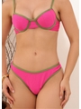 BIQUÍNI MEIA TAÇA BICOLOR CALCINHA ASA DELTA ROSA COLEÇÃO MARÉ ALTA - 3