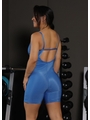 MACAQUINHO FITNESS AZUL COLEÇÃO FEBELA MOVE - 2