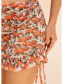 SAÍDA DE PRAIA MINI SAIA NO TULE ESTAMPA TANGERINA COLEÇÃO FRUIT - 3