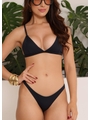 BIQUÍNI BÁSICO REGULADOR CALCINHA EMPINA BUMBUM PRETO COLEÇÃO ALTO VERÃO CTG423 - 3