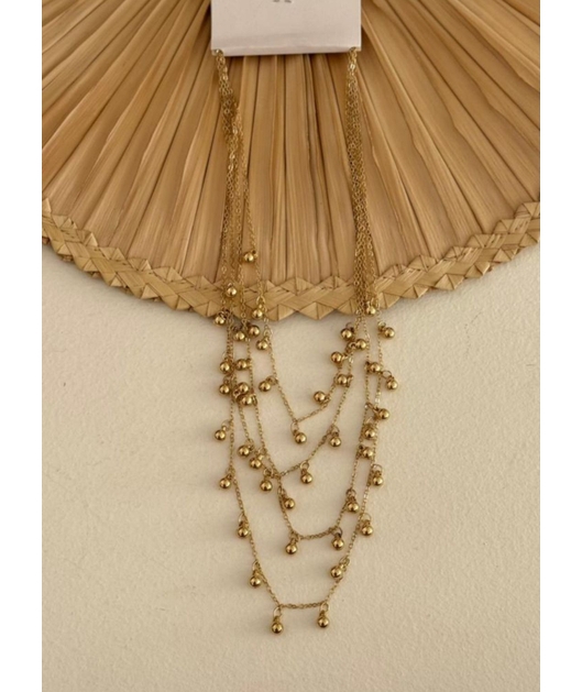 ACESSÓRIO DE PRAIA MIX DE CORDÃO BOLINHAS