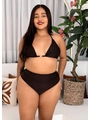 BIQUÍNI CORTININHA ORGANIC CALCINHA TALA PRETO - GG - 1