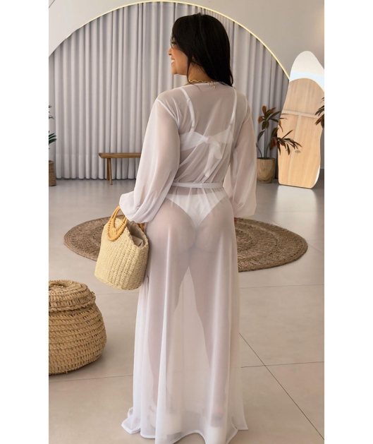 SAÍDA DE PRAIA LONGA NO TULE BRANCA