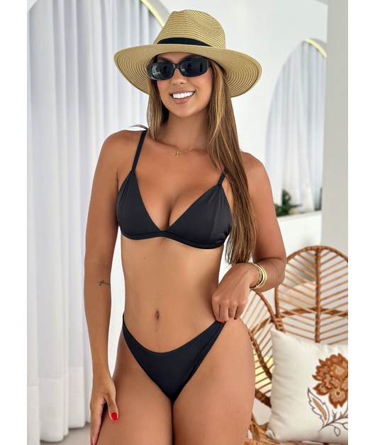 BIQUINI REGULADOR CALCINHA EMPINA BUMBUM PRETO mo12