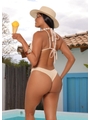 BIQUÍNI CORTININHA ARGOLAS CALCINHA ASA DELTA NUDE COLEÇÃO ICE BEACH - 2