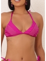 BIQUÍNI TOP CALCINHA DE AMARRAR ROXO FÚCSIA COLEÇÃO PURO VAN11 - 3