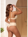 BIQUÍNI MEIA TAÇA CALCINHA ALTA NUDE COLEÇÃO VERANEIO - 2