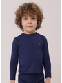 CAMISA INFANTIL DE PROTEÇÃO UV AZUL MARINHO - 1