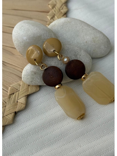 ACESSÓRIO DE PRAIA BRINCO NUDE