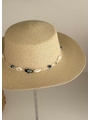 CHAPÉU DE PRAIA OLHO GREGO NUDE CT589 - 2