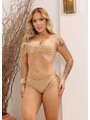 BIQUÍNI MEIA TAÇA GRIPIR CALCINHA DE AMARRAR NUDE COLEÇÃO TERRACOR - 1