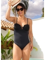 MAIÔ TOP FIXO PRETO COLEÇÃO ILHA DO SOL - 1