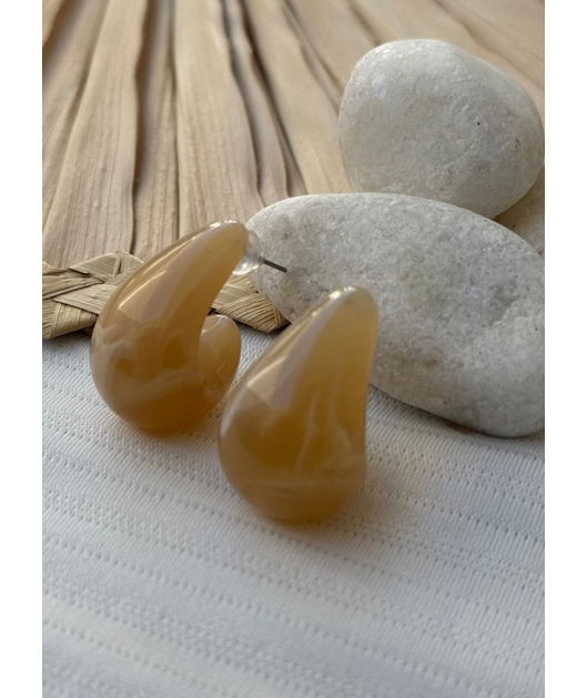 ACESSÓRIO DE PRAIA BRINCO ESFERA NUDE