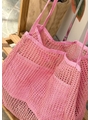 BOLSA TOTE TELADA ROSA - 2