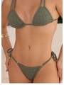 BIQUÍNI CORTININHA CRUZADO CALCINHA DE AMARRAR VERDE COLEÇÃO FLUIR - 3