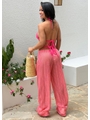 SAÍDA DE PRAIA CALÇA CROCHÊ ROSA M41 - 2