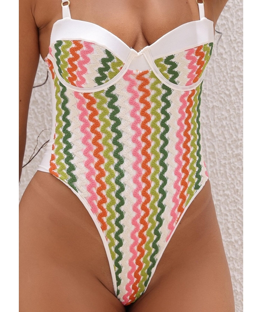 MAIÔ MEIA TAÇA VERDE COLEÇÃO CROCHÊ