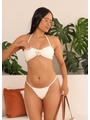 BIQUÍNI TOP ESTELA CALCINHA COM REGULADOR OFF WHITE COLEÇÃO CLAREIA - 1