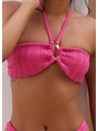 BIQUÍNI TOP ORGANIC CALCINHA ASA DELTA ROSA COLEÇÃO PARATI TRIO24 - 3