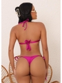 BIQUÍNI TOP CALCINHA DE AMARRAR ROXO FÚCSIA COLEÇÃO PURO VAN11 - 2