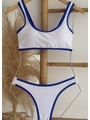 BIQUÍNI SUPLEX TOP REGATA CALCINHA ASA DELTA BRANCO COLEÇÃO BRASIL RAIZ - 4