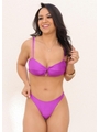 BIQUÍNI TOP U CALCINHA ASA DELTA ROXO FÚCSIA COLEÇÃO SUNSET - 1