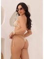 BIQUÍNI TOP AMARRAÇÃO FRONTAL CALCINHA DE AMARRAR NUDE COLEÇÃO LUAL COMB1910 - 2