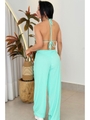 SAÍDA DE PRAIA CALÇA NO CHIFFON VERDE CLARO LOOKSA3 - 2