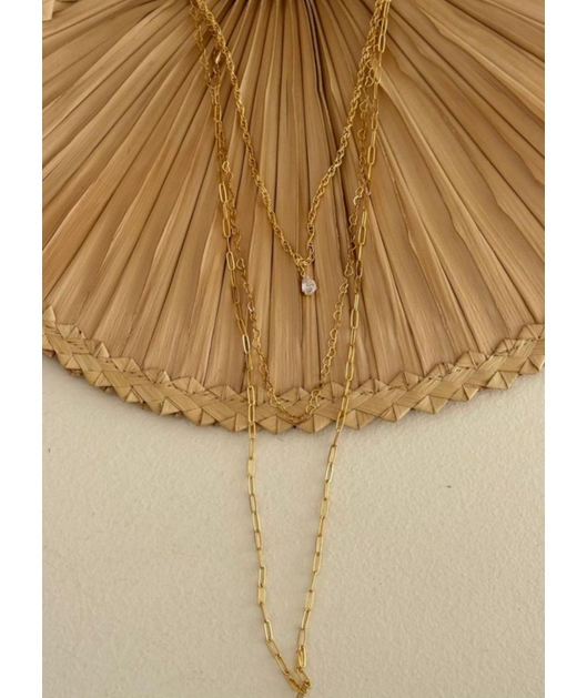 ACESSÓRIO DE PRAIA MIX DE COLAR DIAMANTE