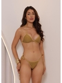 BIQUÍNI TOP CROCHÊ CALCINHA DE AMARRAR MEL COLEÇÃO ILHABELA - 1